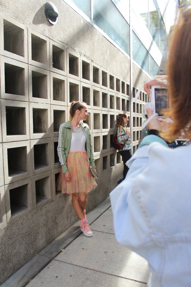 So sah es dann aus, wenn eine Horde Blogger in Mainz nach den besten Fotolocations Ausschau hielt ...